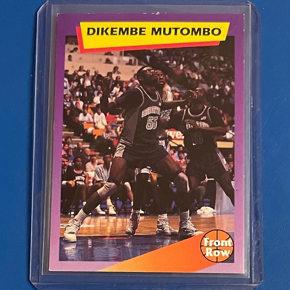 Dikembe Mutombo #8 1992-93 Front Row [Dream Picks] Basketball Trading Card